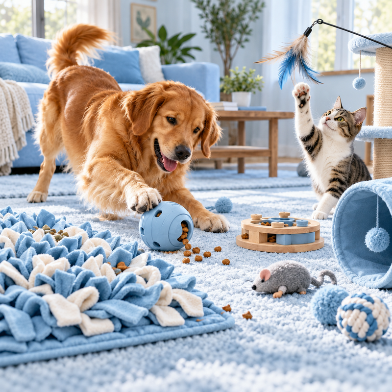 Pet Toys and Enrichment