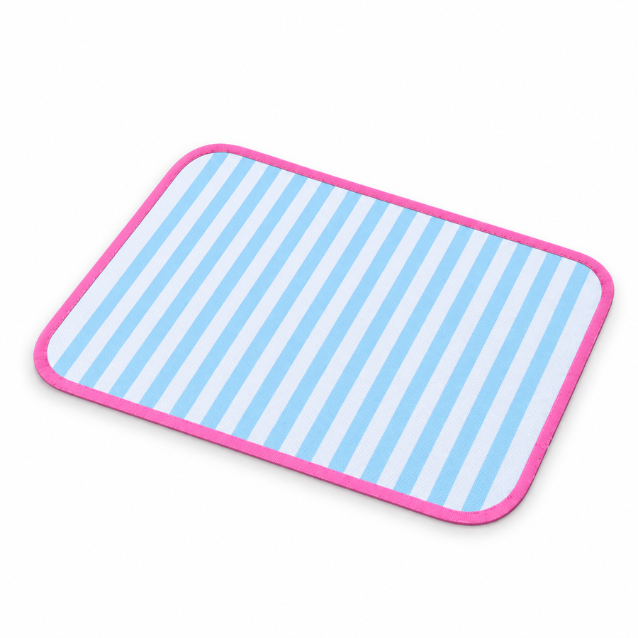 Blue Forest Pet Feeding Mat