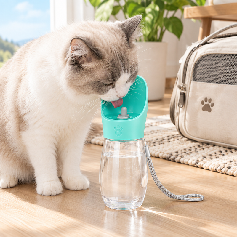 300 ml Green Portable Pet Water Cup
