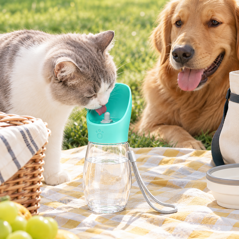 300 ml Green Portable Pet Water Cup