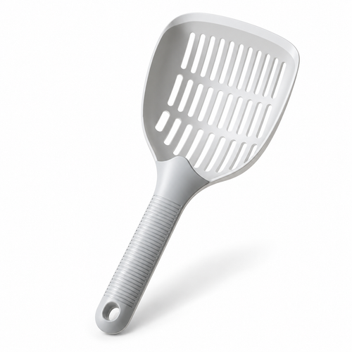 Gray Cat Litter Scoop