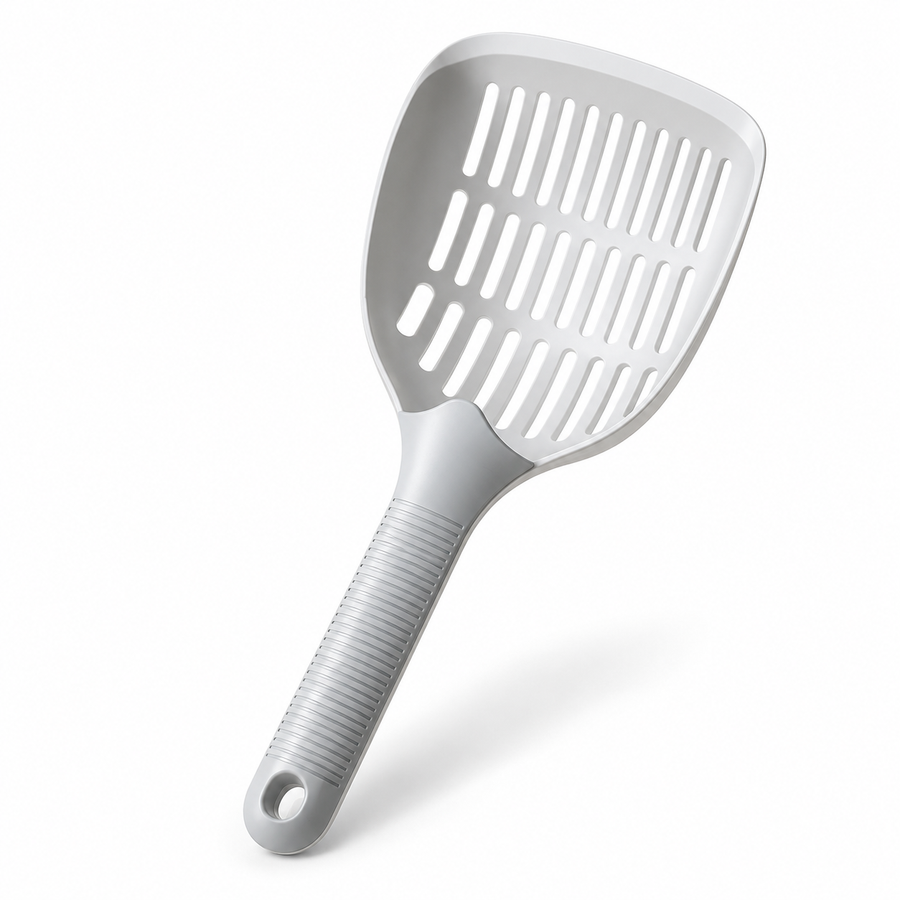 Gray Cat Litter Scoop